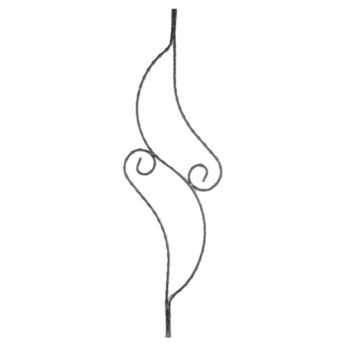 Panou decorativ 800x220mm, PN 022, confectionat din otel patrat amprentat 12x12mm Panou decorativ 800x220mm, PN 022, confectionat din otel patrat amprentat 12x12mm