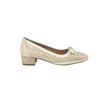 Pantofi dama Caspian casual piele naturala, Bej sidefat Pantofi dama Caspian casual piele naturala, Bej sidefat