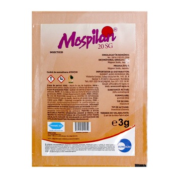Insecticid Mospilan 20 SG, 3 g Insecticid Mospilan 20 SG, 3 g