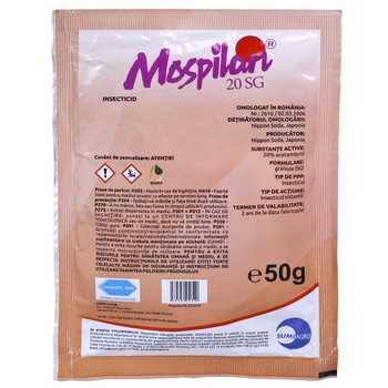 Insecticid Mospilan 20 SG, 50 g Insecticid Mospilan 20 SG, 50 g