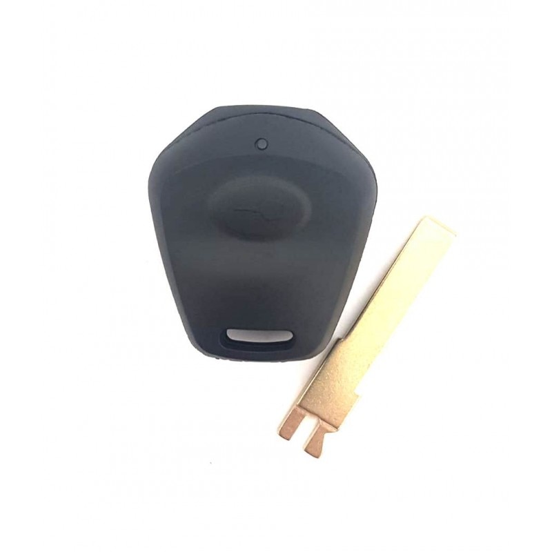 Carcasa cheie compatibil Porsche, 1 buton, lamela separata, negru