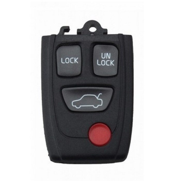Carcasa Cheie compatibil Volvo, 4 butoane, negru