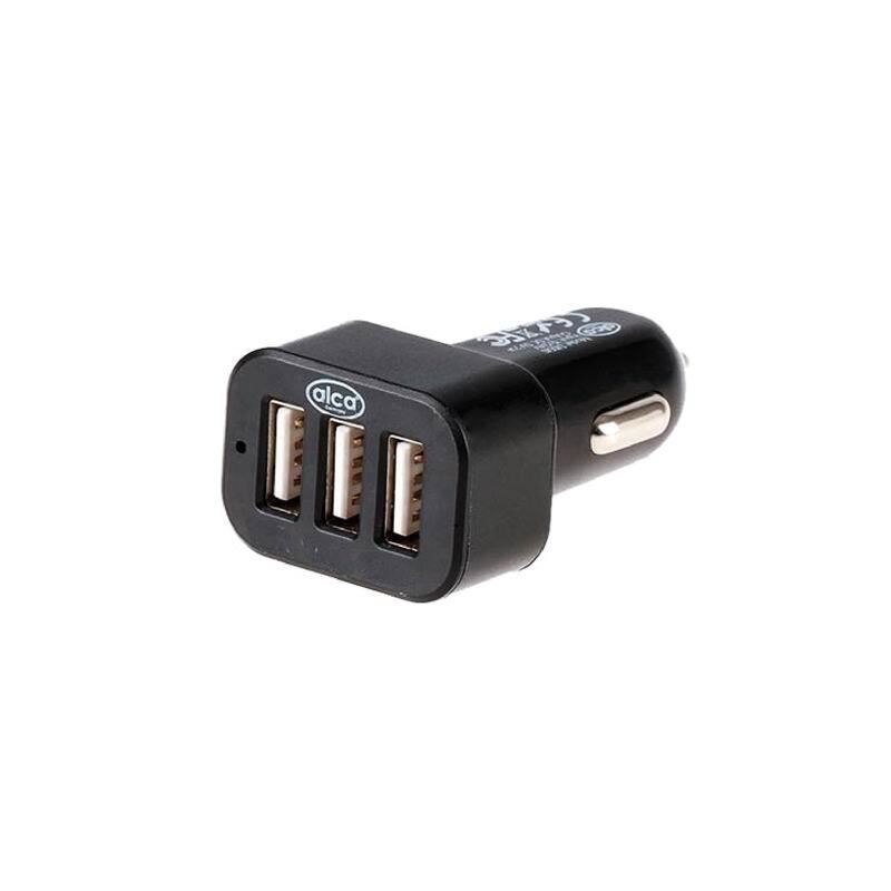 Incarcator auto cu 3 iesiri USB fara fir 12/24V 510.41 Alca