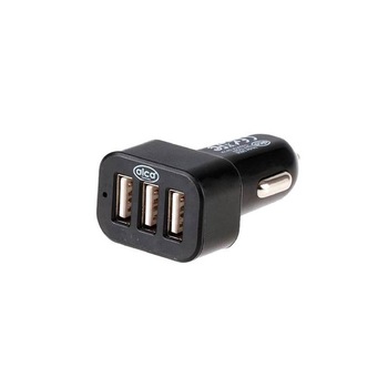 Incarcator auto cu 3 iesiri USB fara fir 12/24V 510.41 Alca Incarcator auto cu 3 iesiri USB fara fir 12/24V 510.41 Alca