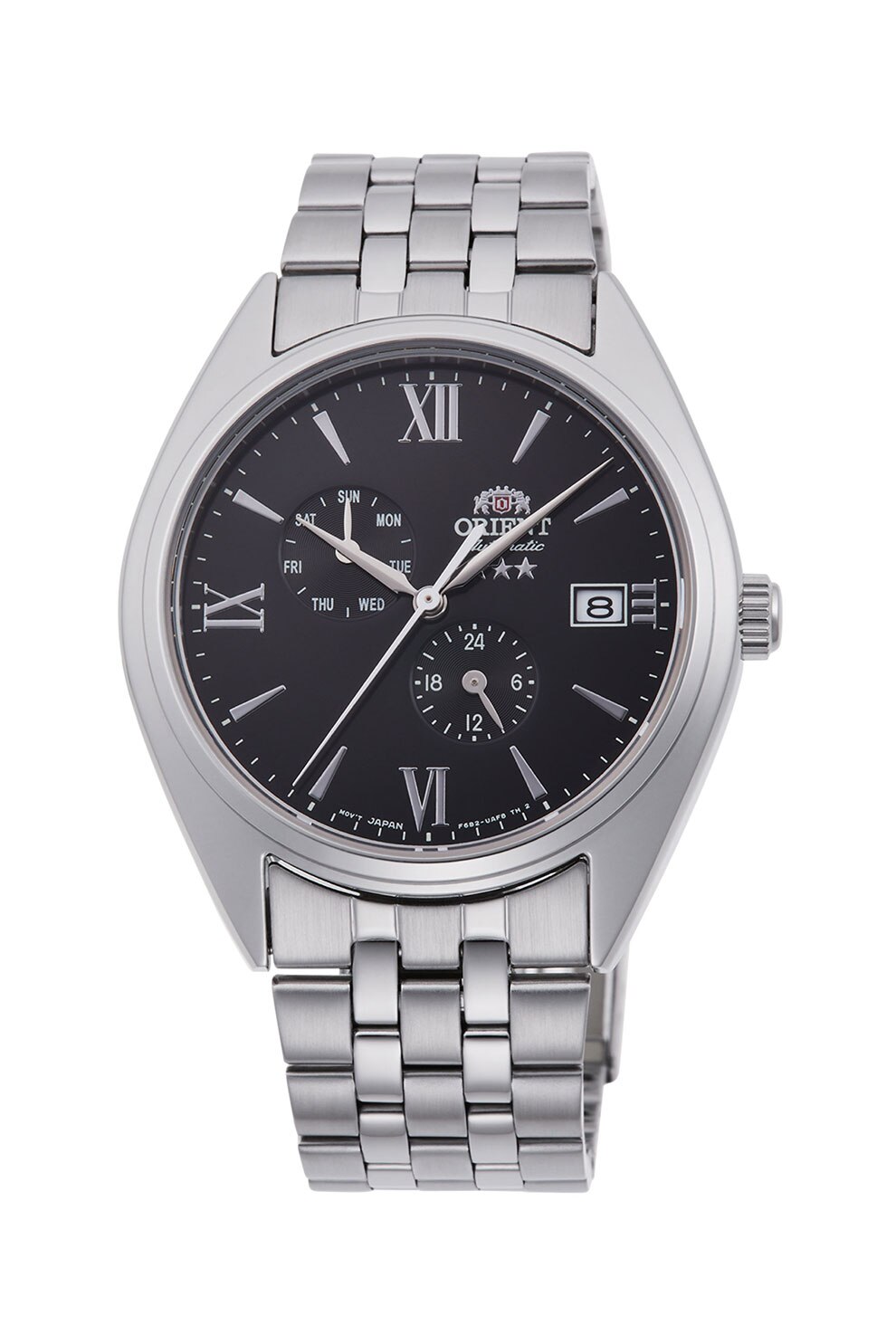 ORIENT, Ceas automatic cu functii multiple, Argintiu/Negru