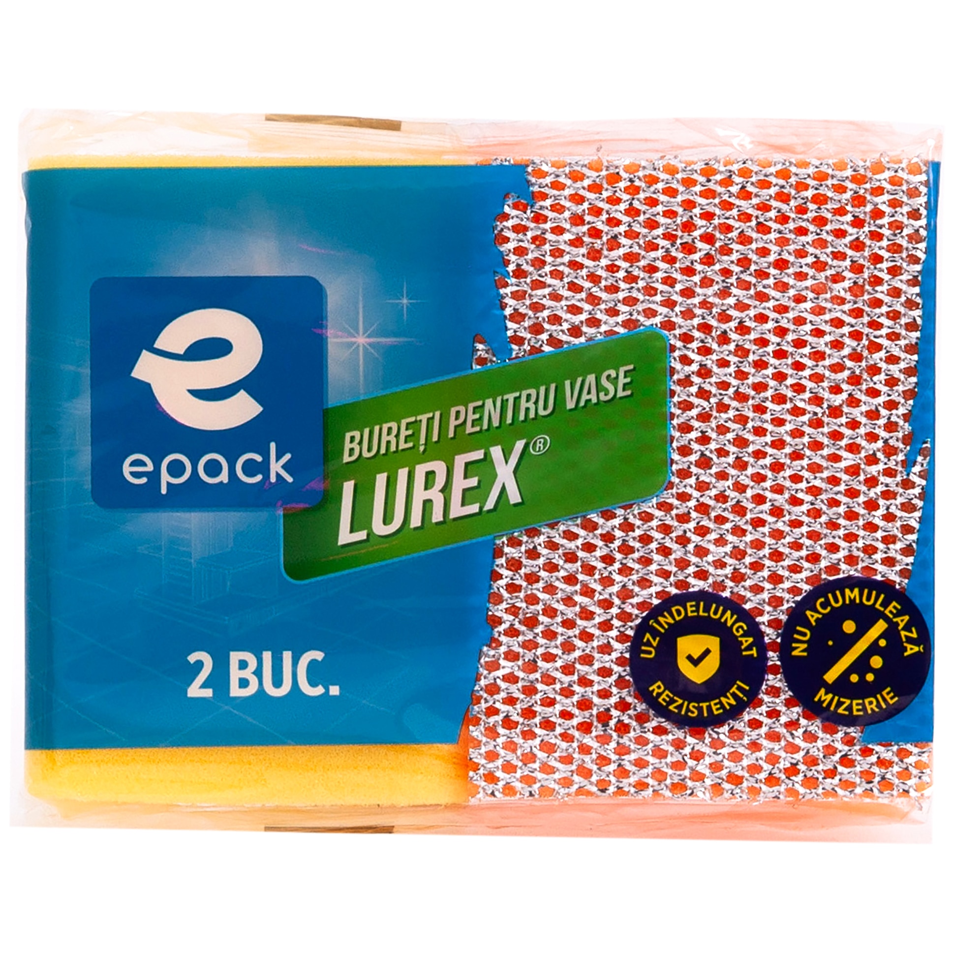 Bureti Vase Canelura Lurex Epack, 2 Buc