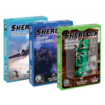 Pachet Sherlock, Misiunile 1-3 Pachet Sherlock, Misiunile 1-3