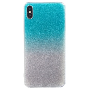Husa Fashion iPhone XS Max, Glitter Argintie Husa Fashion iPhone XS Max, Glitter Argintie