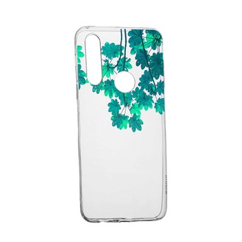 Husa Green Forest, pentru Huawei P Smart Z, rezistenta la uzura, anti-alunecare, din silicon Premium, 682 Husa Green Forest, pentru Huawei P Smart Z, rezistenta la uzura, anti-alunecare, din silicon Premium, 682