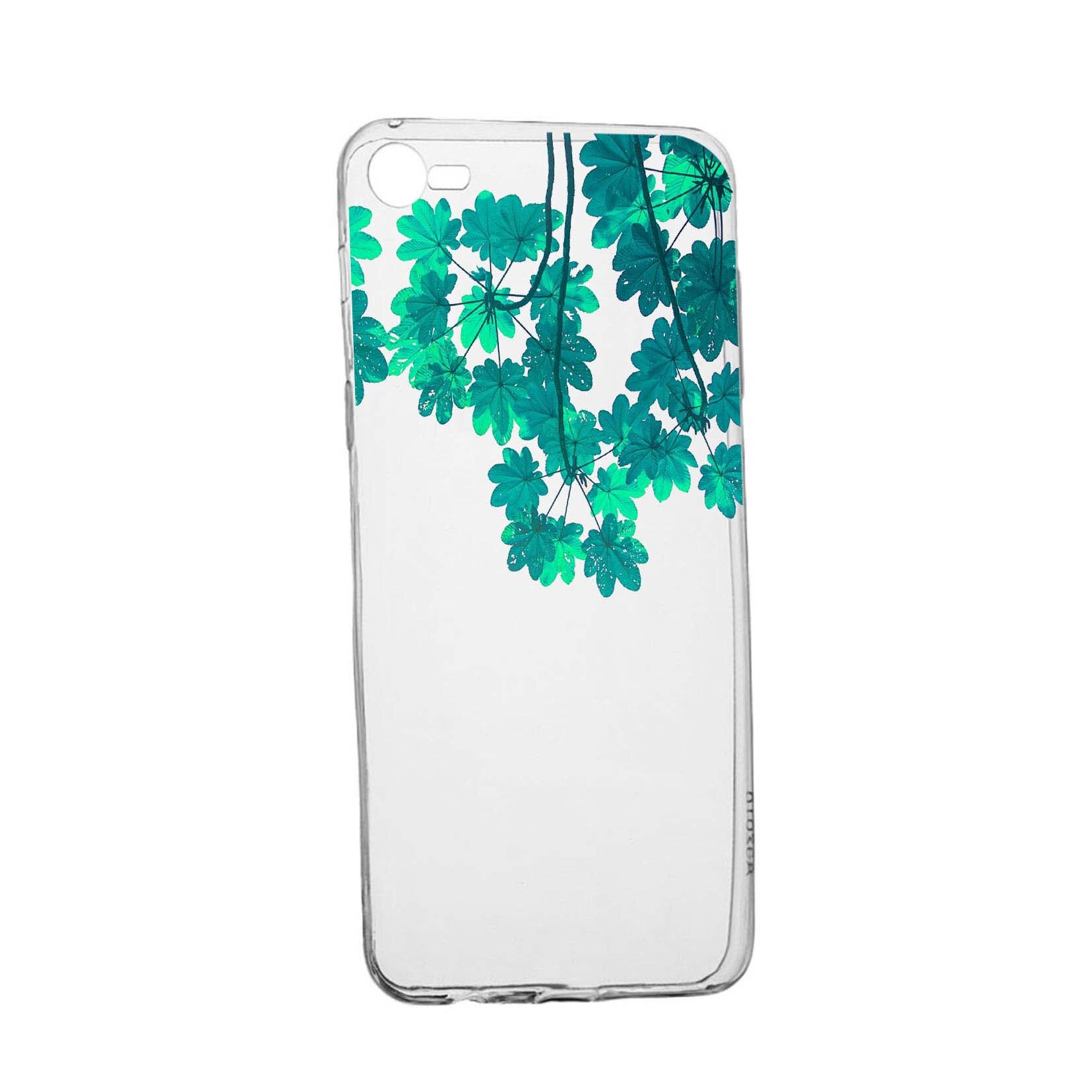 Husa Green Forest, pentru HTC Desire 12, rezistenta la uzura, anti-alunecare, din silicon Premium, 682