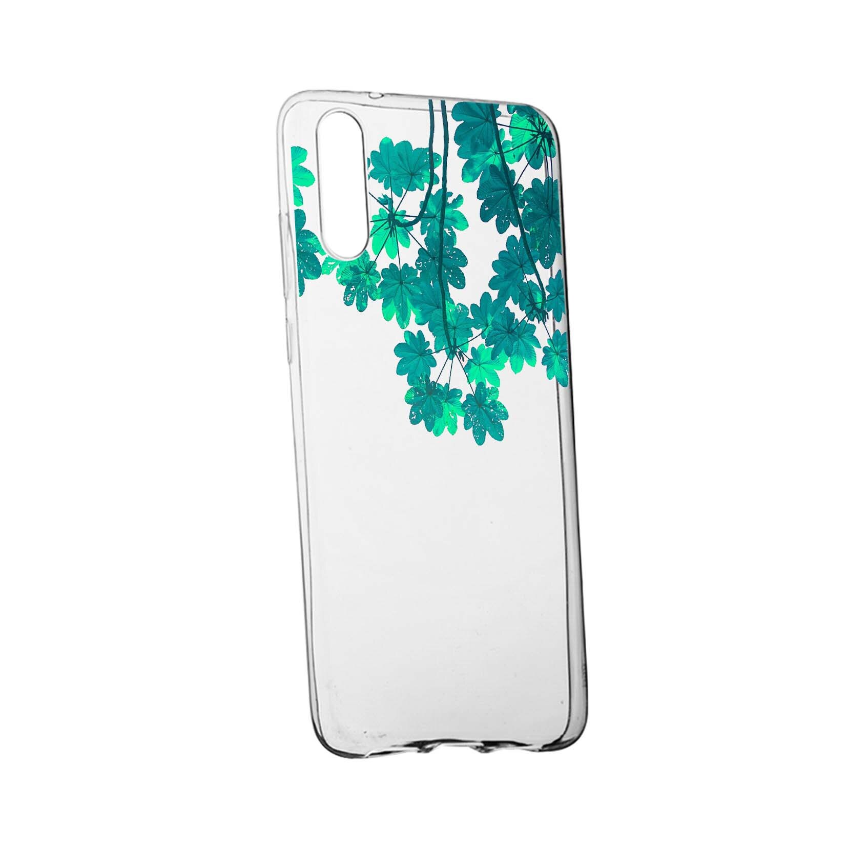 Husa Green Forest, pentru Samsung Galaxy A01, rezistenta la uzura, anti-alunecare, din silicon Premium, 682