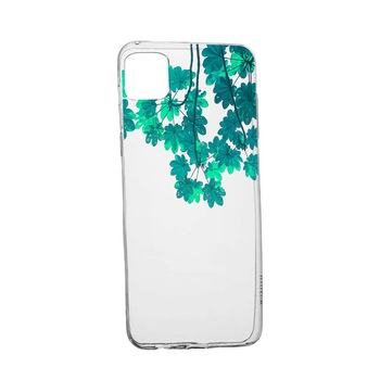 Husa Green Forest, pentru Apple iPhone 11 Pro Max, rezistenta la uzura, anti-alunecare, din silicon Premium, 682 Husa Green Forest, pentru Apple iPhone 11 Pro Max, rezistenta la uzura, anti-alunecare, din silicon Premium, 682