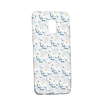 Husa Daisy - White Flower, pentru Samsung Galaxy A8 2018 / A5 2018, rezistenta la uzura, anti-alunecare, din silicon Premium, 683 Husa Daisy - White Flower, pentru Samsung Galaxy A8 2018 / A5 2018, rezistenta la uzura, anti-alunecare, din silicon Premium, 683