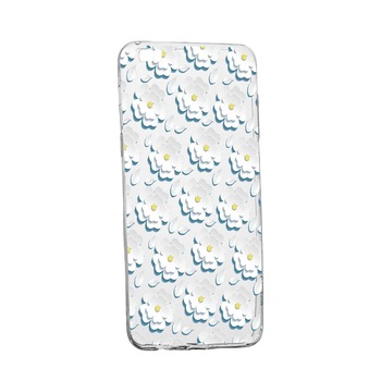Husa Daisy - White Flower, pentru Huawei P8 Lite, rezistenta la uzura, anti-alunecare, din silicon Premium, 683 Husa Daisy - White Flower, pentru Huawei P8 Lite, rezistenta la uzura, anti-alunecare, din silicon Premium, 683