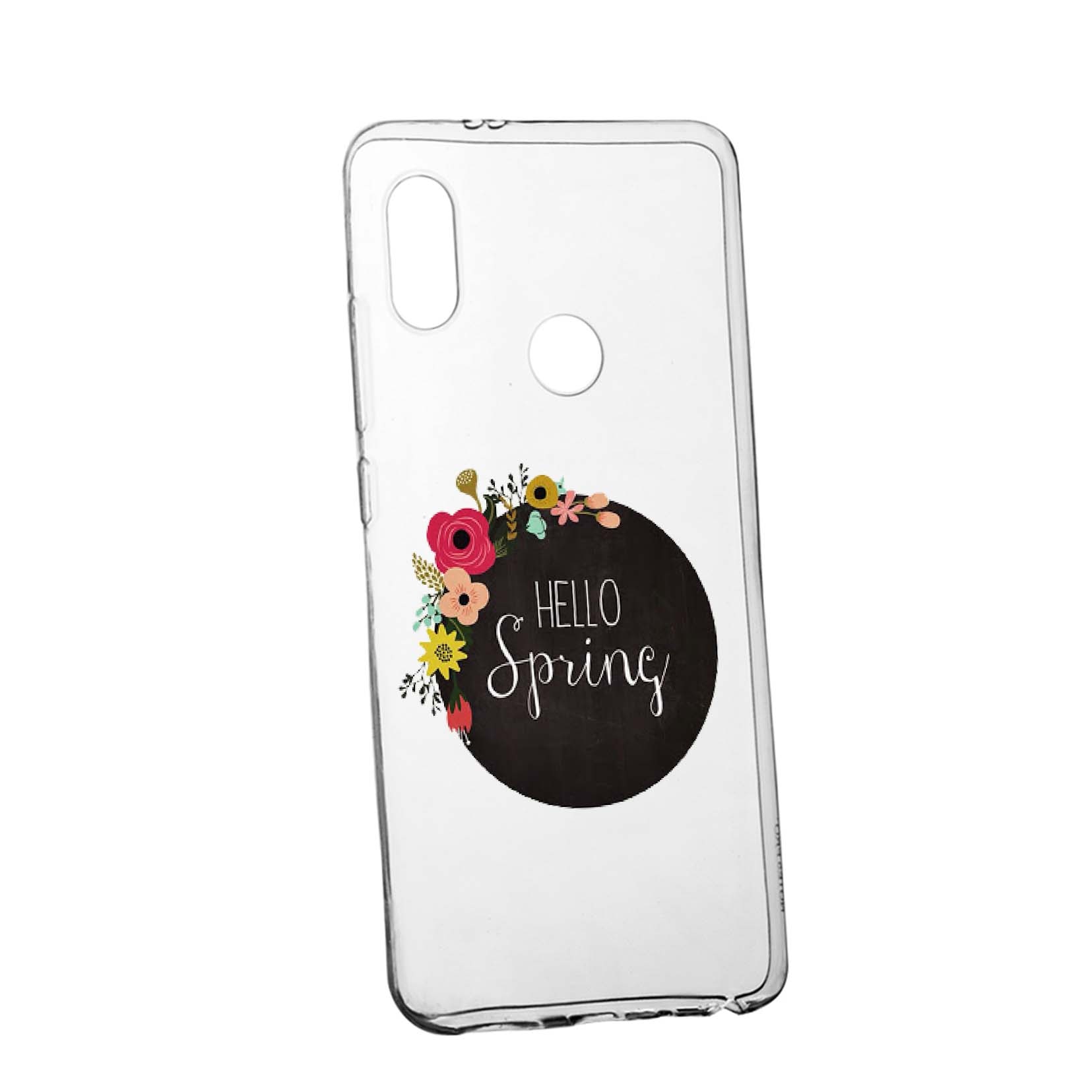 Husa Hello Spring, pentru Huawei Nova 3, rezistenta la uzura, anti-alunecare, din silicon Premium, 684