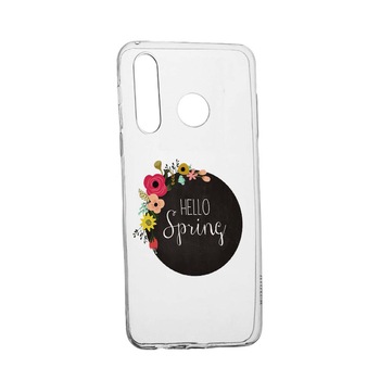 Husa Hello Spring, pentru Samsung Galaxy A9 2018, rezistenta la uzura, anti-alunecare, din silicon Premium, 684 Husa Hello Spring, pentru Samsung Galaxy A9 2018, rezistenta la uzura, anti-alunecare, din silicon Premium, 684