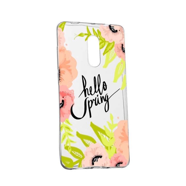 Hello Spring Case за Xiaomi Redmi 8A Устойчив на износване противоплъзгащ премиум силиконов калъф 685