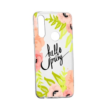 Husa Hello Spring, pentru Huawei Honor 20 Lite, rezistenta la uzura, anti-alunecare, din silicon Premium, 685 Husa Hello Spring, pentru Huawei Honor 20 Lite, rezistenta la uzura, anti-alunecare, din silicon Premium, 685
