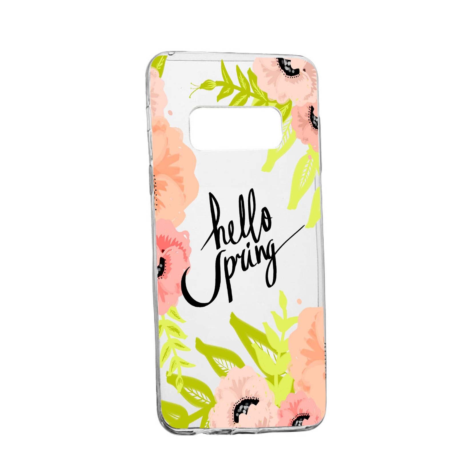 Husa Hello Spring, pentru Samsung Galaxy Note 8, rezistenta la uzura, anti-alunecare, din silicon Premium, 685