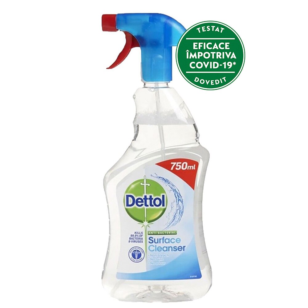 Dezinfectant suprafete Dettol Surface Cleanser, 750 ml