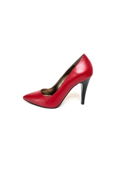 Pantofi dama eleganti Stiletto, Piele Naturala, Nist, 175R, Rosu Pantofi dama eleganti Stiletto, Piele Naturala, Nist, 175R, Rosu