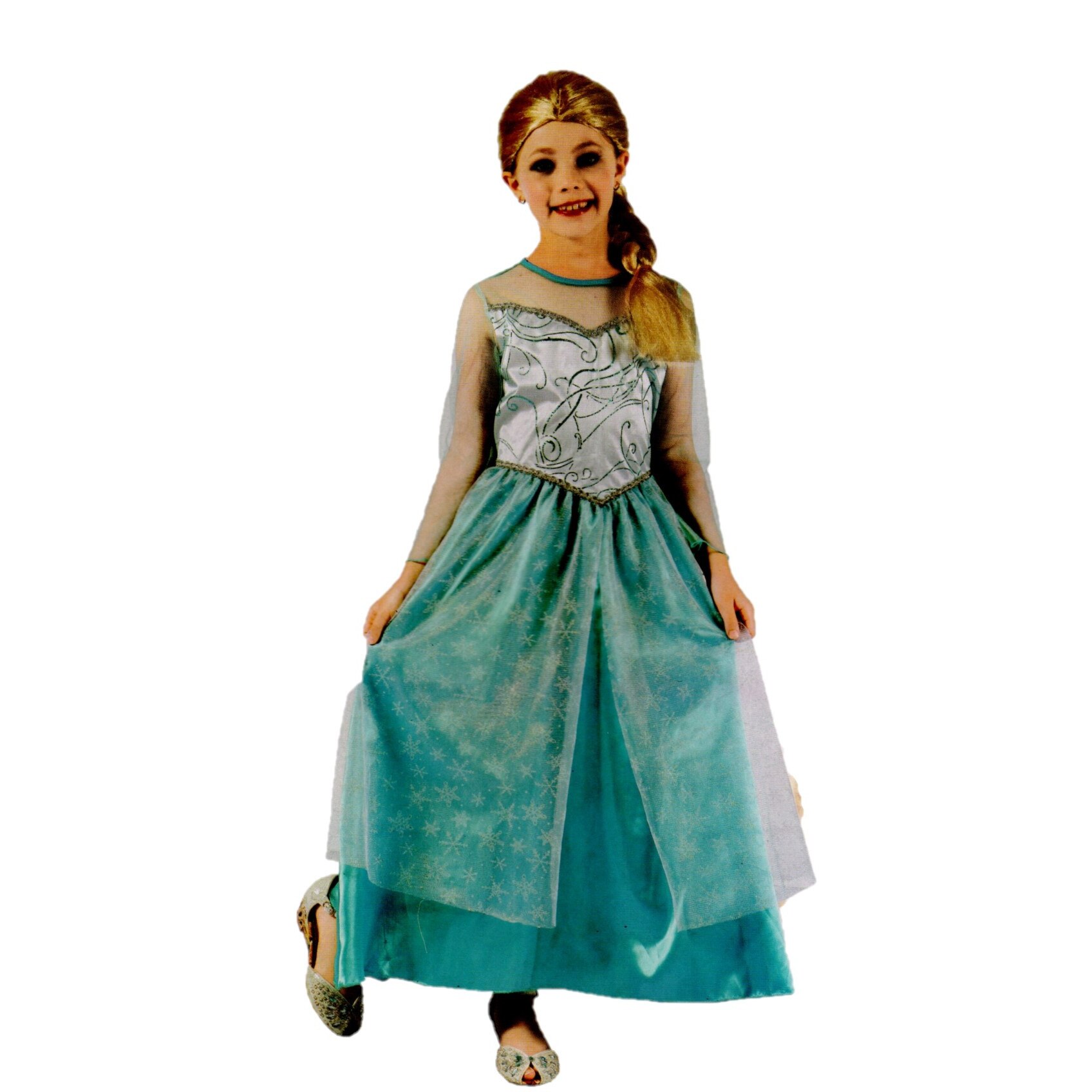 Costum Printesa zapezii, fetite, 120 cm, 5-7 ani, poliester , multicolor