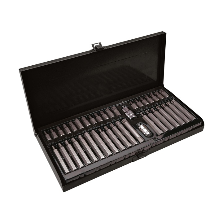 Torx fejkészlet, dombornyomott, csillag alakú 40 db 06-107TOP