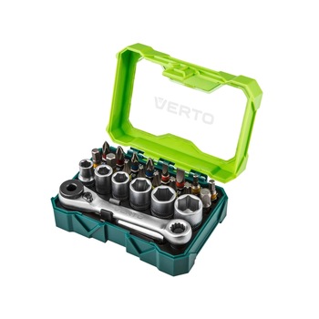 Trusa capete surubelnita / tubulare + antrenor 24 buc 66H624TOP Trusa capete surubelnita / tubulare + antrenor 24 buc 66H624TOP