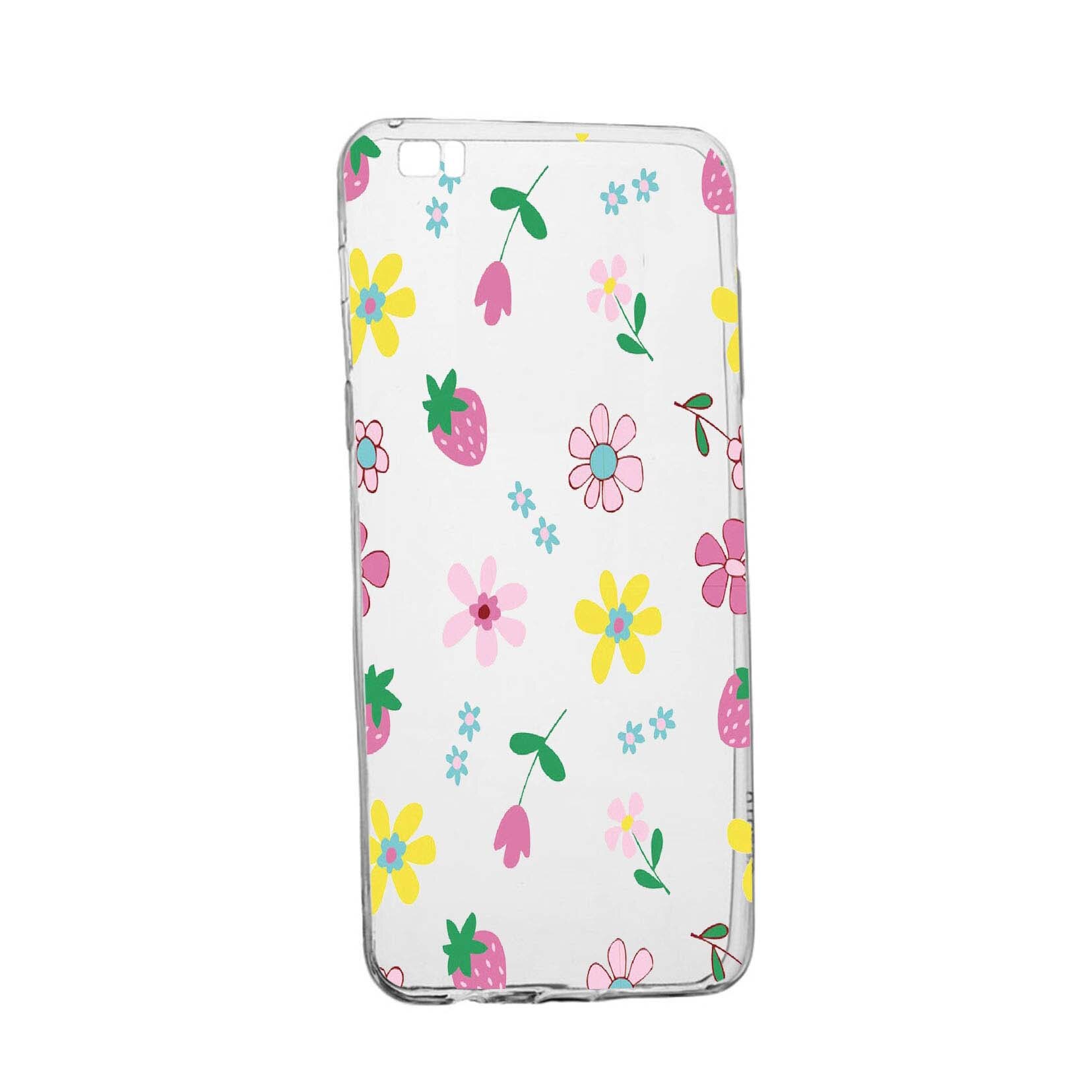 Husa Flowers, pentru Sony XZ1, rezistenta la uzura, anti-alunecare, din silicon Premium, 687