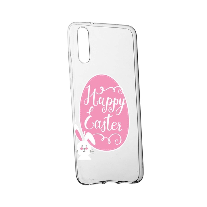 Husa Happy Easter, pentru Samsung Galaxy A70 / Galaxy A70S, rezistenta la uzura, anti-alunecare, din silicon Premium, 689