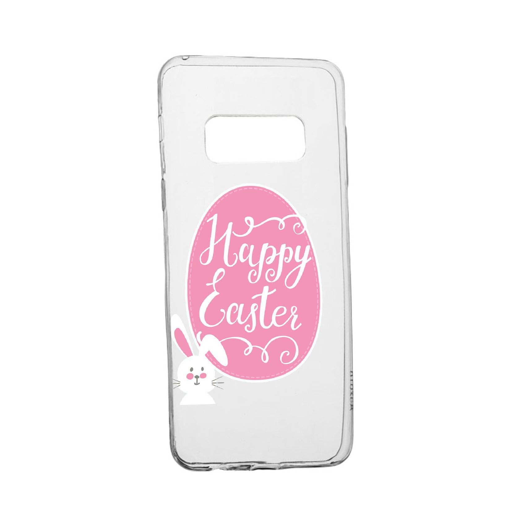 Husa Happy Easter, pentru Samsung Galaxy Note 9, rezistenta la uzura, anti-alunecare, din silicon Premium, 689