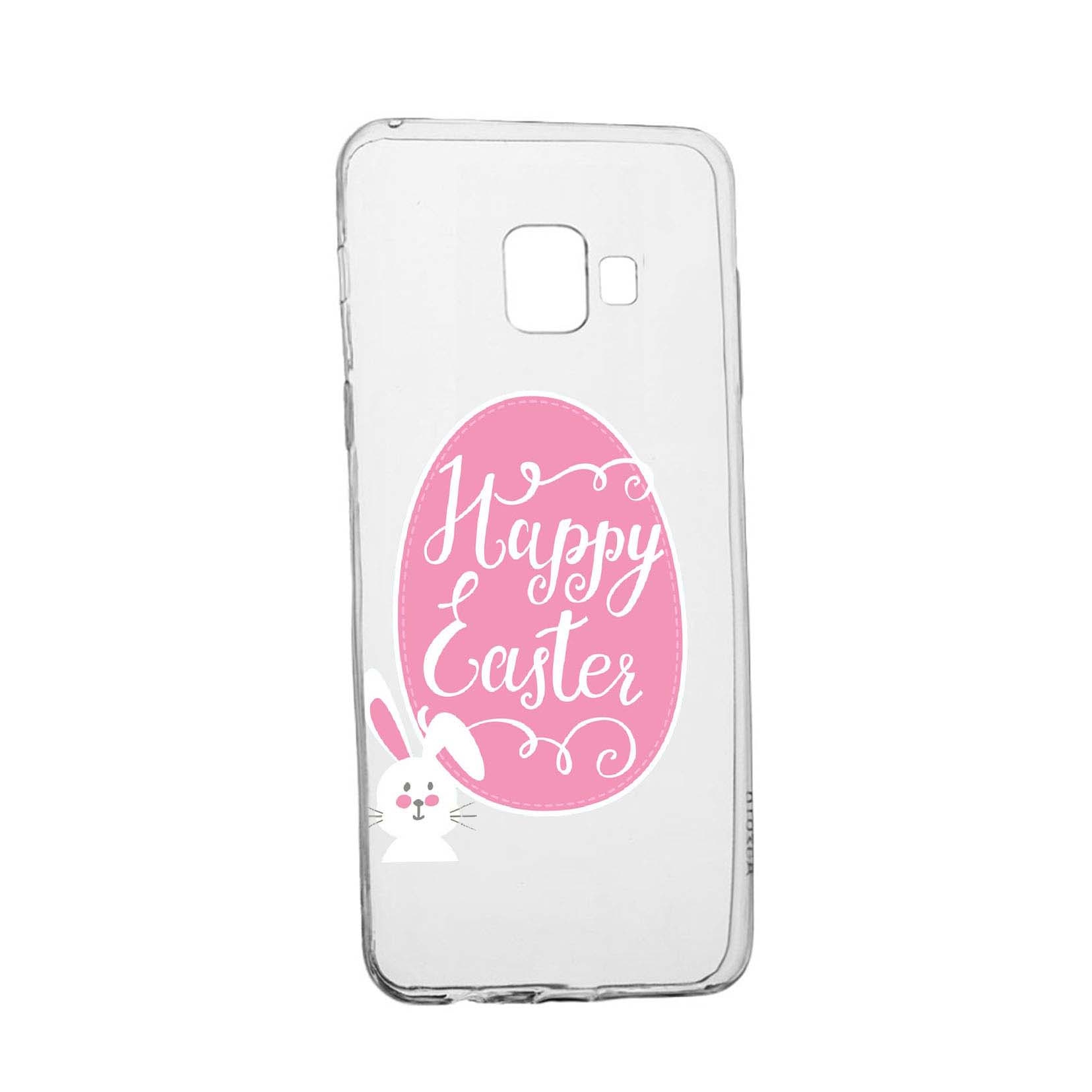 Husa Happy Easter, pentru Samsung Galaxy A5 2016, rezistenta la uzura, anti-alunecare, din silicon Premium, 689