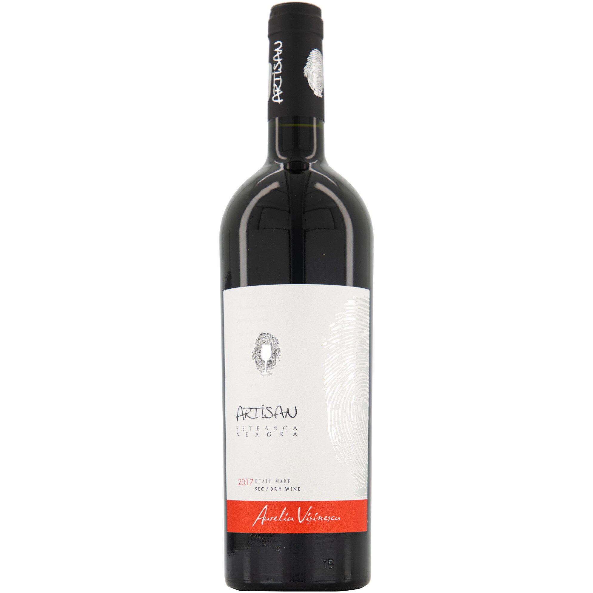 Vin Rosu Aurelia Visinescu Artisan Feteasca Neagra, Sec, 0.75l