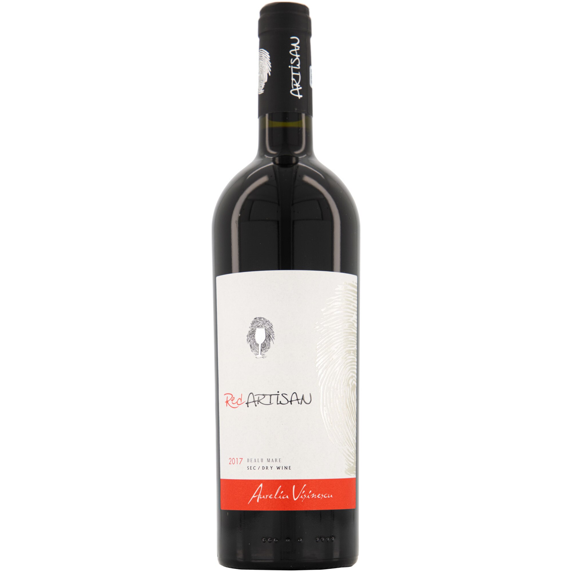 Vin Rosu Aurelia Visinescu Artisan Sec, 0.75l