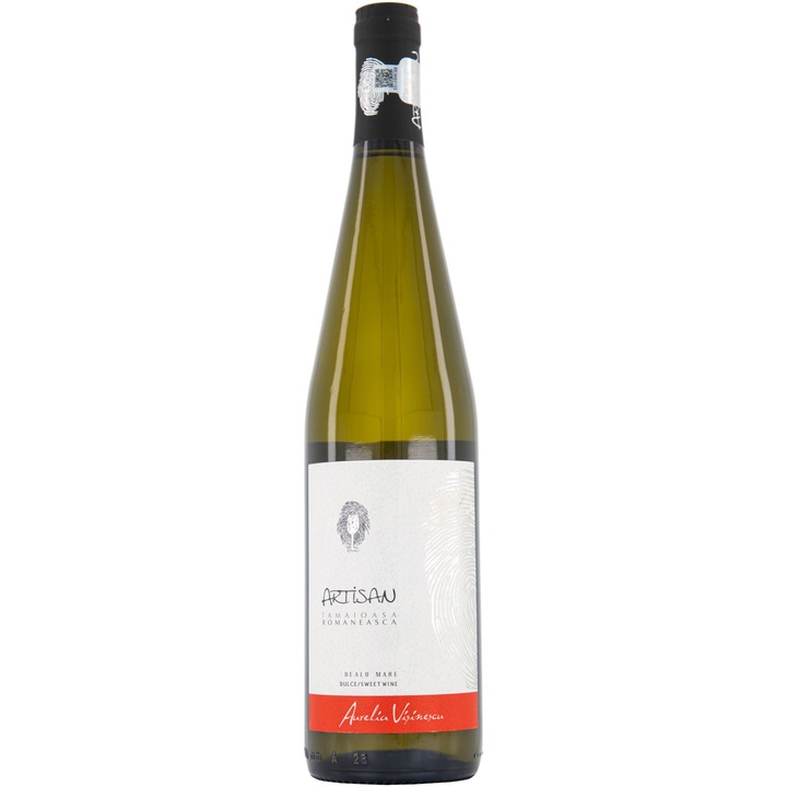 Vin Alb Aurelia Visinescu Artisan Tamaioasa Romaneasca Dulce 0.75l