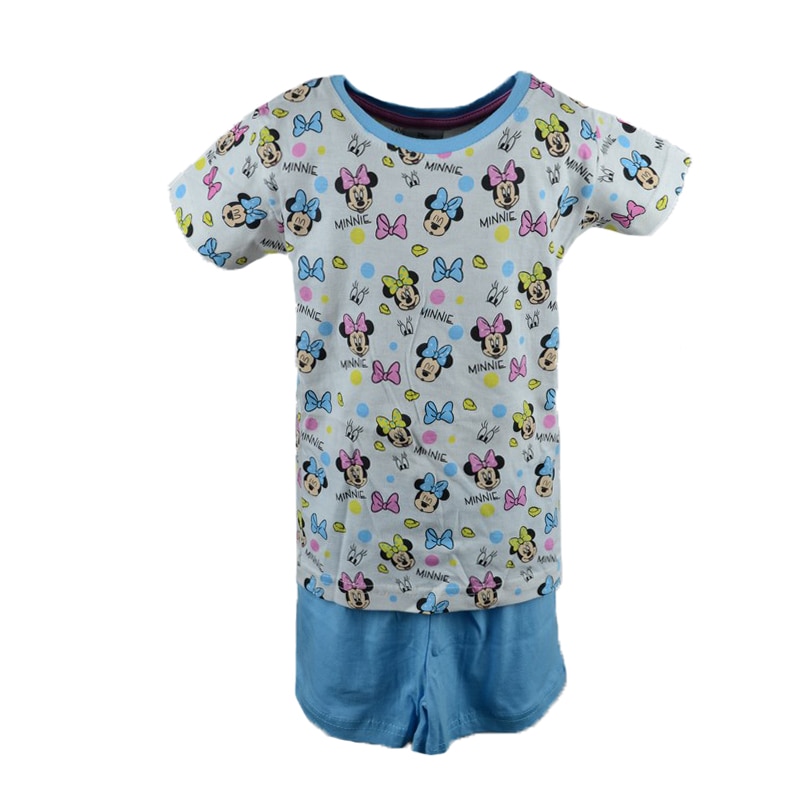Pijama de vara fete E Plus M Minnie Mouse DIS MF 52046098, Multicolor, 98 cm