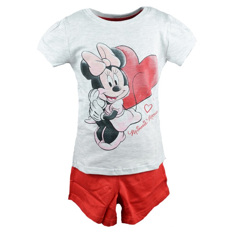 Pijama de vara fete Minnie Mouse E Plus M DIS MF 52 04 7294, Multicolor