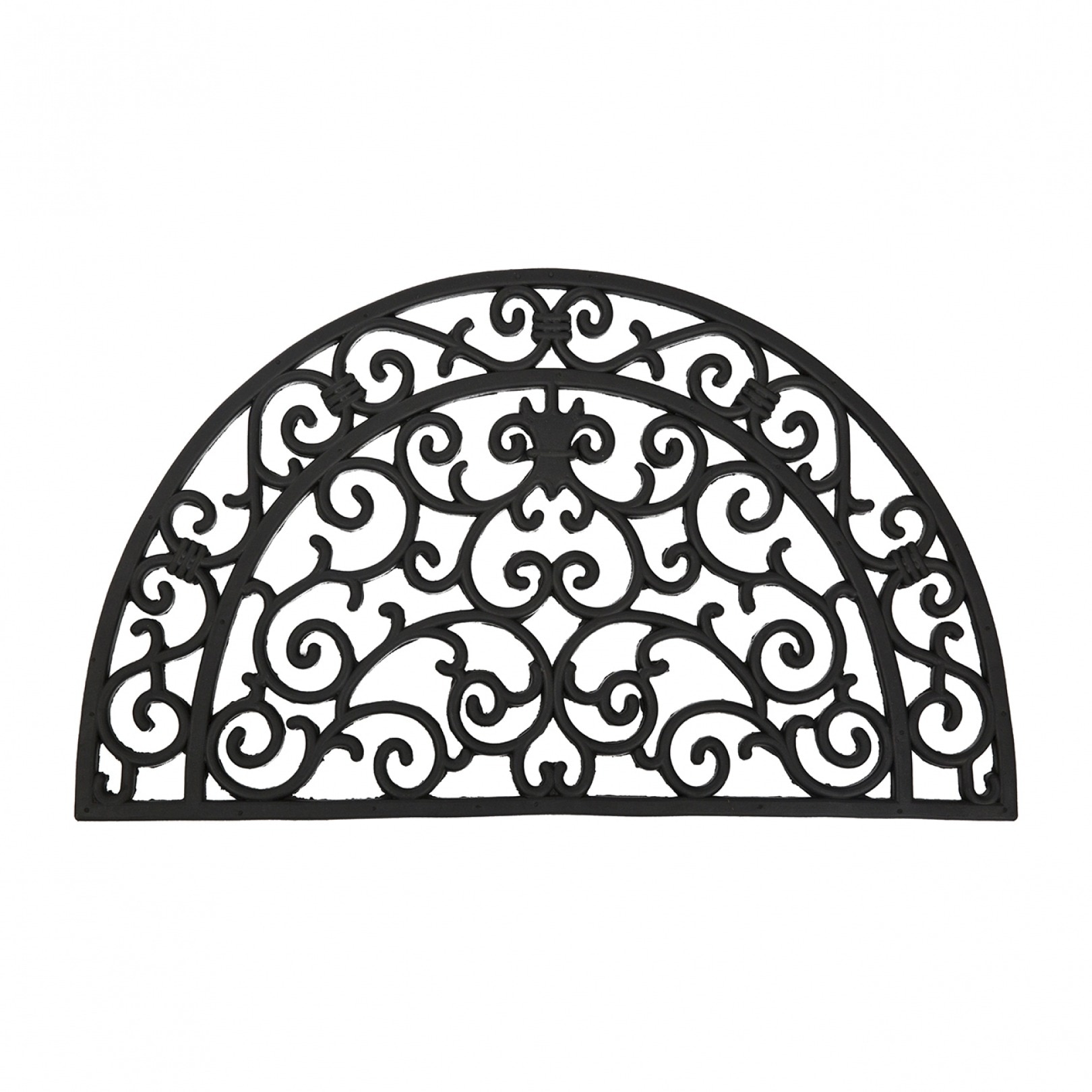 Pres semiluna, fier forjat, 75x45 cm, model 2