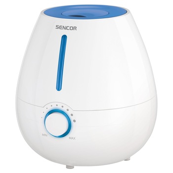 Umidificator Sencor SHF 2000BL, ionizare, 30 W, 3 l , Alb/Albastru Umidificator Sencor SHF 2000BL, ionizare, 30 W, 3 l , Alb/Albastru