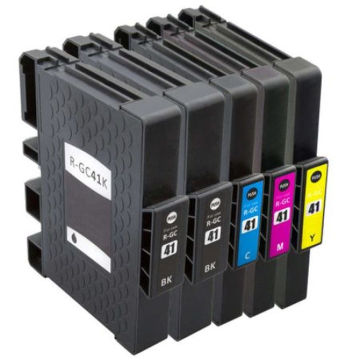 Set 4 Cartuse Compatibile GC-41 BK/C/M/Y