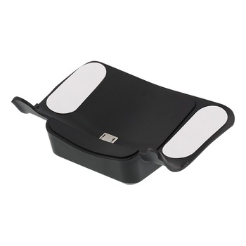 Receiver incarcare wireless pentru controller PS4, DELTACO GAMING, certificat Qi, negru Receiver incarcare wireless pentru controller PS4, DELTACO GAMING, certificat Qi, negru