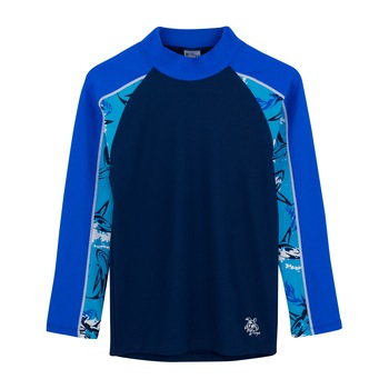 Tricou de plaja cu protectie UV, UPF50+ ,Tuga, Tube, maneca lunga, baieti, Albastru, Laguna, 92-98 (2/3 ani) Tricou de plaja cu protectie UV, UPF50+ ,Tuga, Tube, maneca lunga, baieti, Albastru, Laguna, 92-98 (2/3 ani)