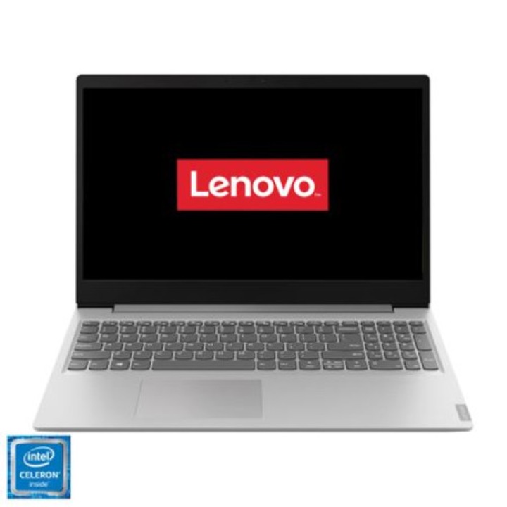 Laptop Lenovo IdeaPad S145-15IGM, Intel® Celeron® N4000 pana la 2.60 GHz, 15.6", 8GB, SSD 256GB, Intel® UHD Graphics 600, Free DOS, gri