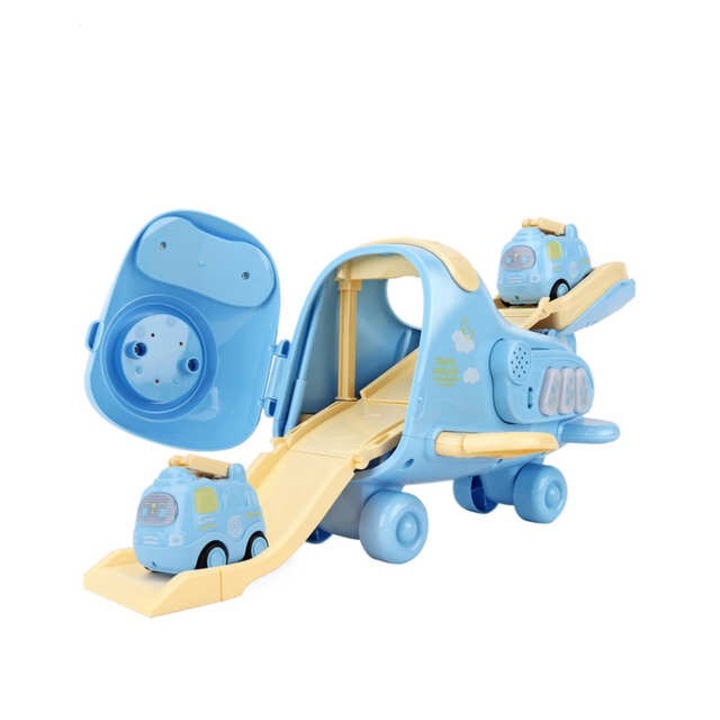 Jucarie avion cargo copii GO bleu