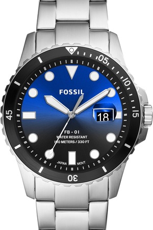 Fossil Ceas Quartz Cu Bratara Din Otel Inoxidabil Argintiu Emag Ro