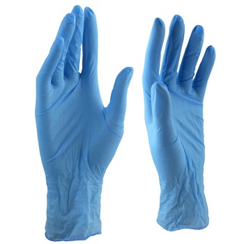 Manusi Examinare Nitril Albastru nepudrate S, 100 bucati Manusi Examinare Nitril Albastru nepudrate S, 100 bucati