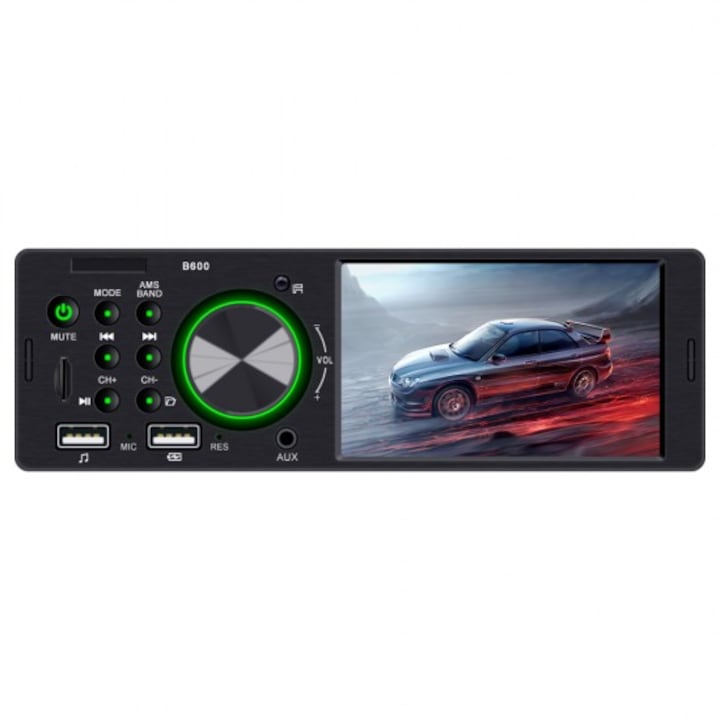 Мултимедия, Bestree B600 1DIN, черно