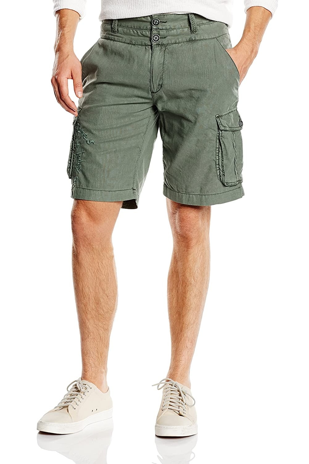 Pantaloni, Desigual, Verde, 30