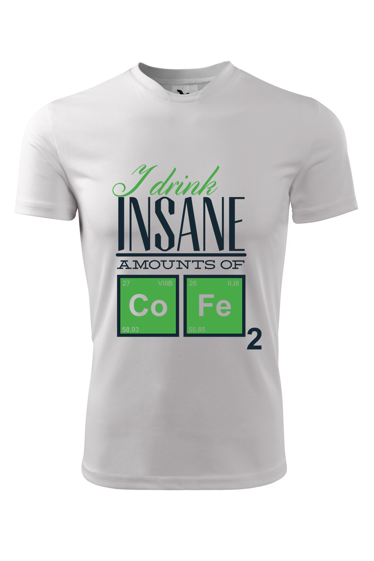Tricou personalizat, I Drink, Adler, Alb