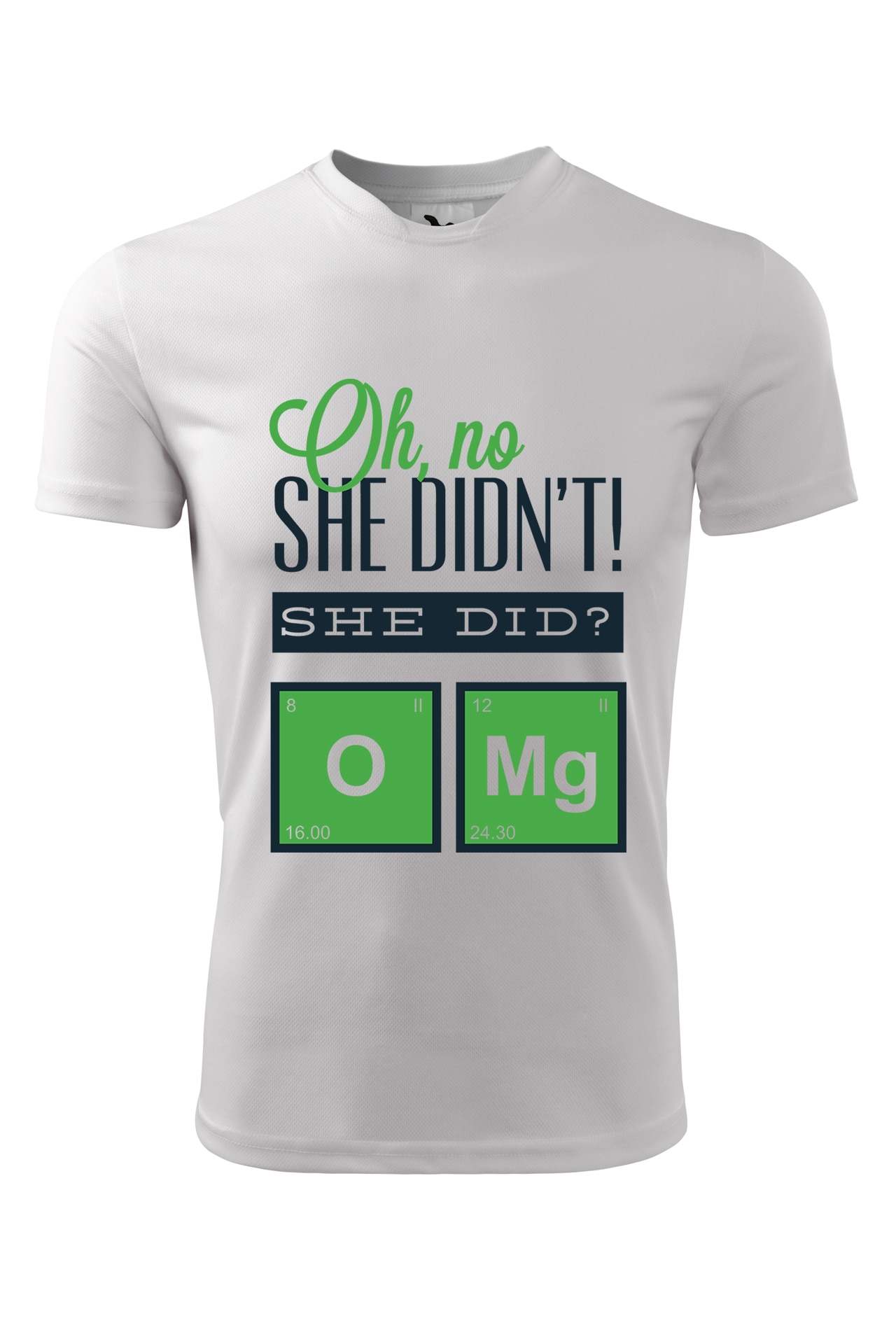 Tricou personalizat, Oh No OMG, Adler, Alb